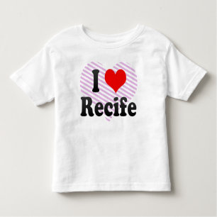 Camiseta Eu amo Recife, Brasil. Eu Amo O Recife, Brasil