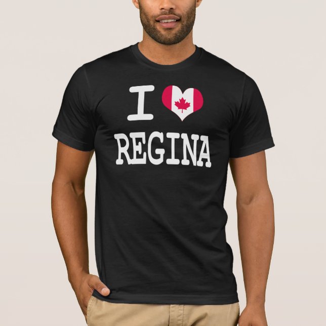 Camiseta Eu amo Regina (Frente)