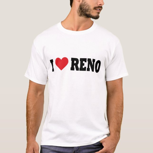 Camiseta Eu Amo Reno (Frente)