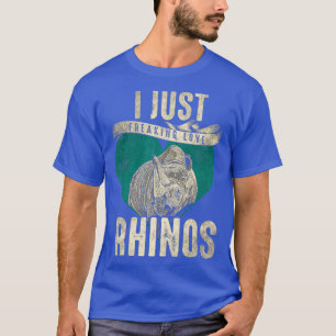 Camiseta Eu Amo Rhinos