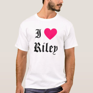 Camiseta Eu Amo Riley