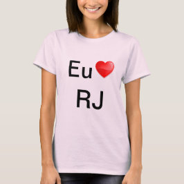 Camiseta Eu amo Rio