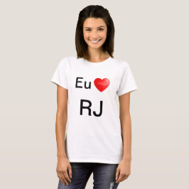camiseta eu amo RJ