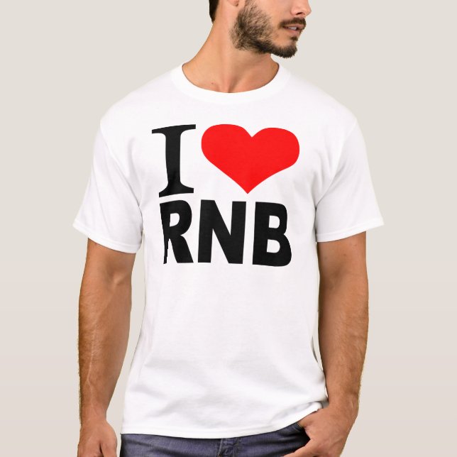 Camiseta Eu amo RnB (Frente)
