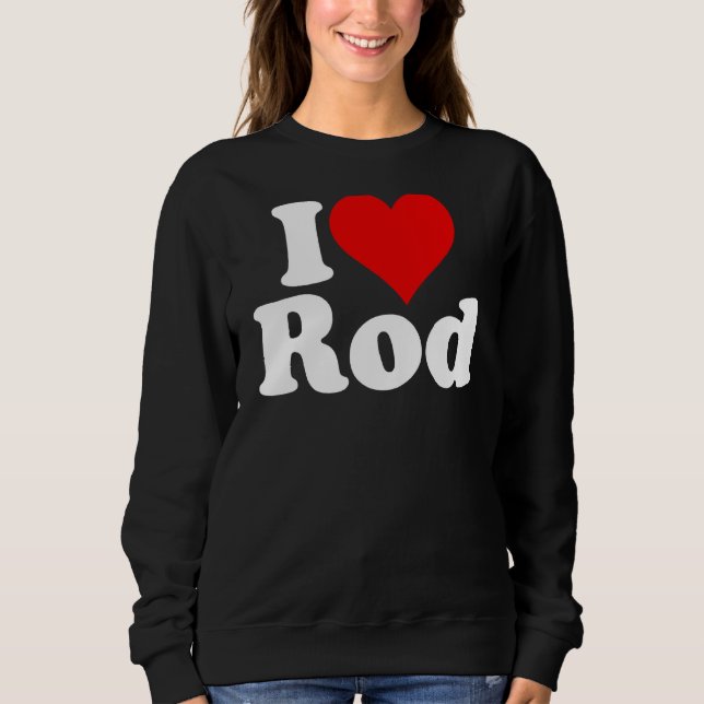 CAMISETA EU AMO ROD RODNEY RODERICK (Frente)