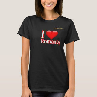Camiseta Eu Amo Romênia