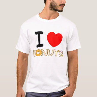 Camiseta Eu amo rosquinhas