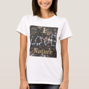 Camiseta Eu Amo Roupas e Presentes da Natureza