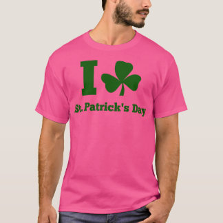 Camiseta EU AMO RUA PATRICK DAY verde
