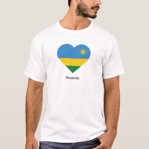 Camiseta Eu Amo Ruanda