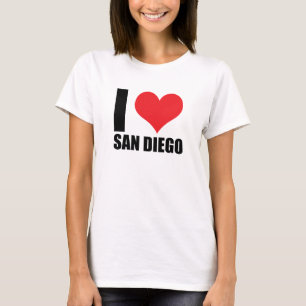 Camiseta Eu amo San Diego