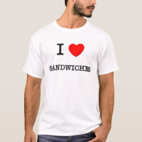 Eu amo SANDUÍCHES (a comida)