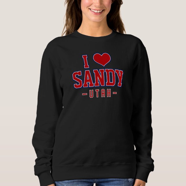 Camiseta Eu Amo Sandy Utah (Frente)