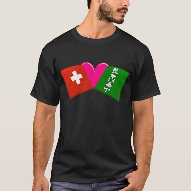 Camiseta Eu amo Sankt Gallen (Frente)