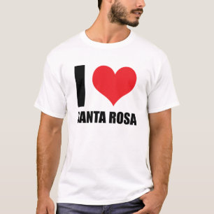 Camiseta Eu amo Santa Rosa