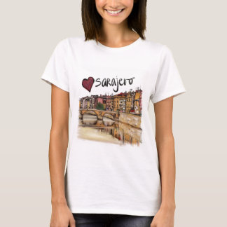 Camiseta Eu amo Sarajevo