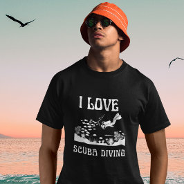 Camiseta Eu Amo Scuba Diving