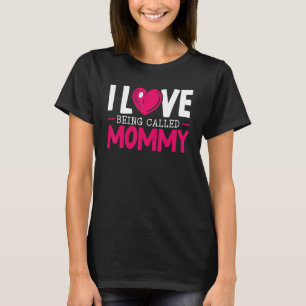 Camiseta Eu Amo Ser Chamado de Mamãe Melhor Mãe do Mundo Di