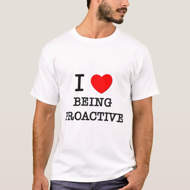 Camiseta Eu amo ser dinâmico (Frente)