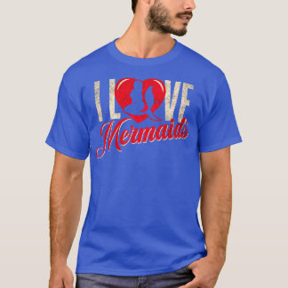 Camiseta Eu amo sereias 1