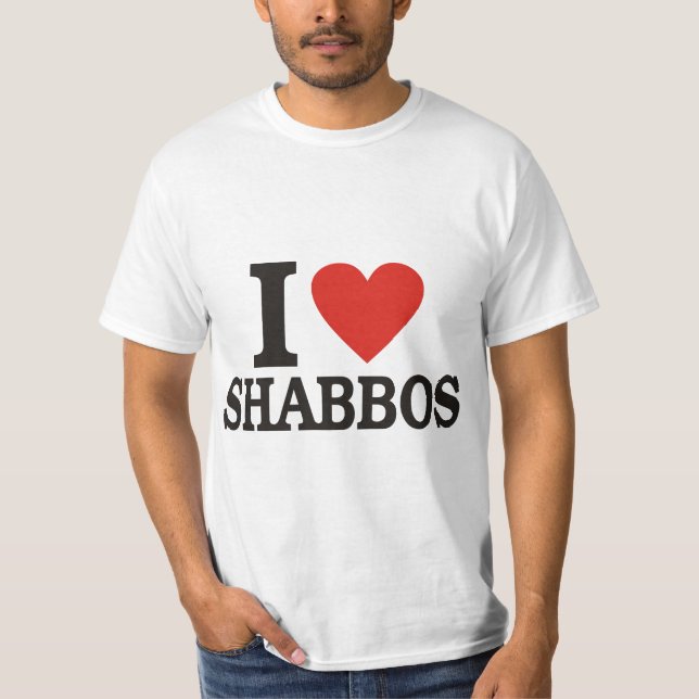 Camiseta Eu amo Shabbos (Frente)