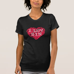 Camiseta EU AMO SIN (Cingapura)