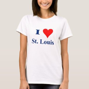 Camiseta Eu amo St Louis