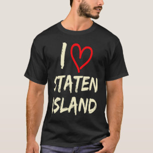 Camiseta Eu Amo Staten Island