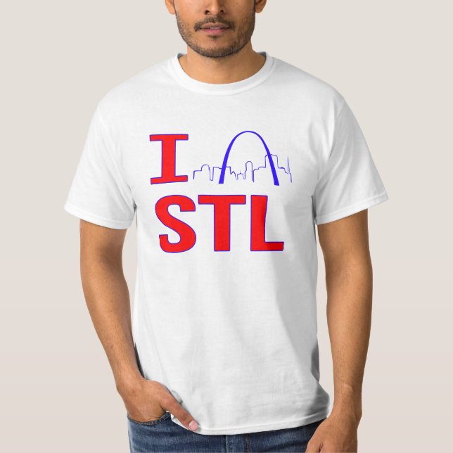 Camiseta Eu amo STL (Frente)