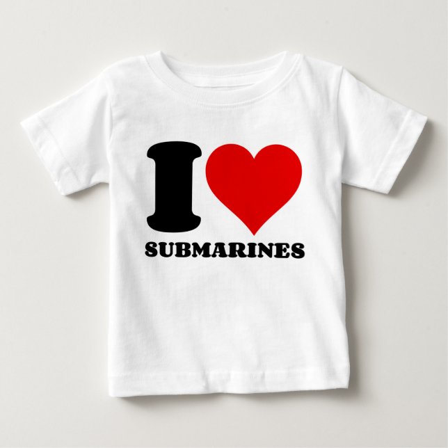 CAMISETA EU AMO SUBMARINOS (Frente)