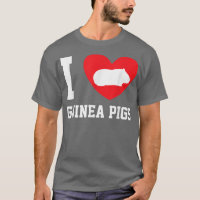 Eu Amo Suíno Coração Guiné Pig Pet Lover