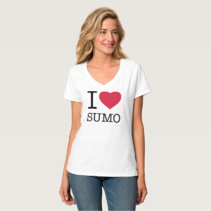 CAMISETA EU AMO SUMO