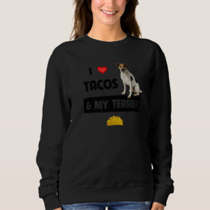 Camiseta Eu Amo Tacos E Meu Cachorro Jack Russell Terrier M