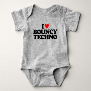 CAMISETA EU AMO TECHNO BOUNCY