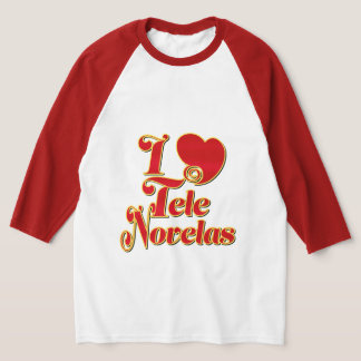 Camiseta Eu Amo Telenovelas