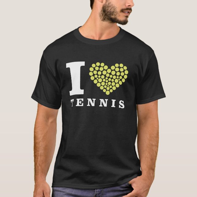 Camiseta Eu Amo Tênis (Frente)