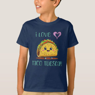 Camiseta Eu Amo Terça-Feira de Taco