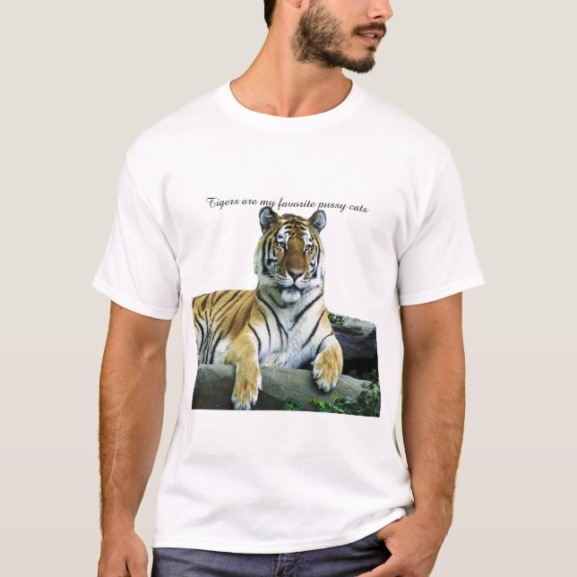 Camiseta Eu amo Tigers (Frente)