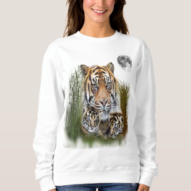Camiseta Eu amo Tigers (Frente)