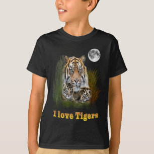 Camiseta Eu amo Tigers
