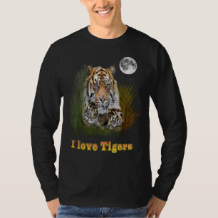 Camiseta Eu amo Tigers