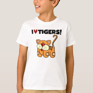 Camiseta Eu Amo Tigres