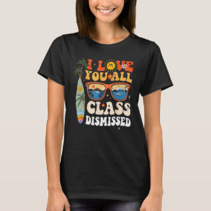 Camiseta Eu Amo Todos Vocês Professores De Graduação Dispen