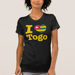 Camiseta Eu amo Togo