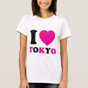Camiseta Eu amo Tokyo