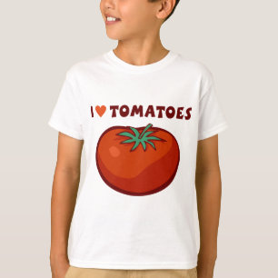 Camiseta Eu amo tomates