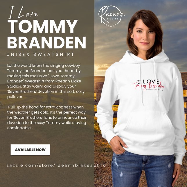 Camiseta Eu Amo Tommy Brandon Hoodie (Criador carregado)