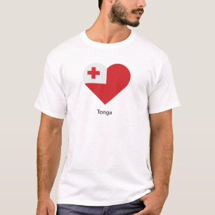Camiseta Eu Amo Tonga