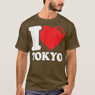 Camiseta Eu Amo Tóquio 