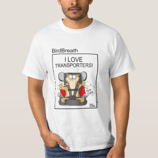 Camiseta Eu amo transportadores